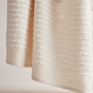 Brand new, still wrapped West Elm Throw Blanket in Natural